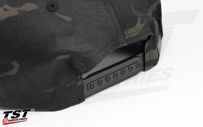 Snapback Style Hat.