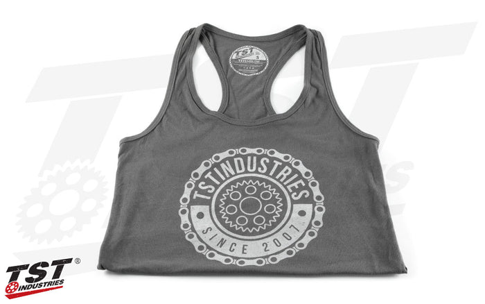 Grey TST Industries Emblem Women's Tank Top.