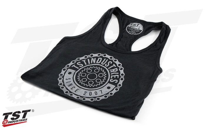 Black with white TST Emblem graphic.