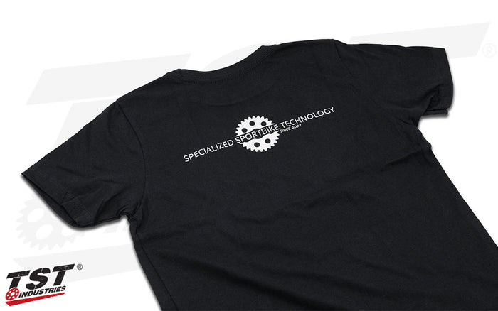Back design of the TSTee Kids Shirt.