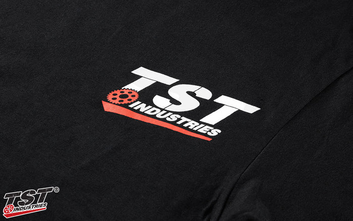 High quality screen print.