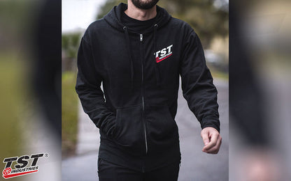TST Industries Zip-Up-Hoodie