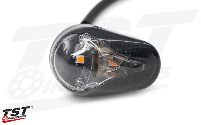 Features a mix of clear and smoke lens elements.
