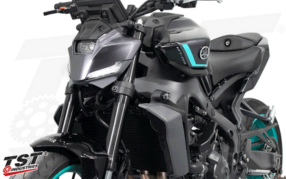 Upgrade your Yamaha with TST Industries LED Front Flush Mount Turn Signals.