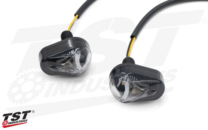 TST LED Front Flushmount Turn Signals for Yamaha