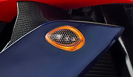 TST LED HALO-1 Flushmount Turn Signals for Honda CBR600RR 2007-2012