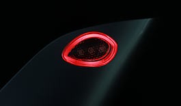 TST LED HALO-1 Turn Signals for Honda CBR1000RR 2006 - 2007
