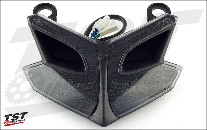 The one-of-a-kind programmable integrated taillight for the 2013+ ZX6R by TST