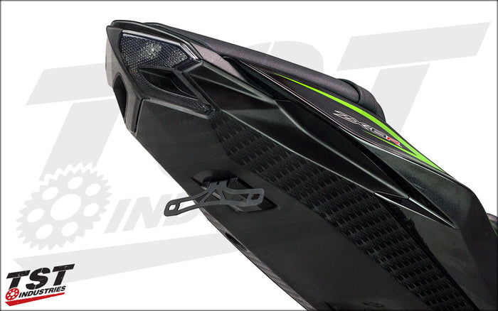 Our integrated taillight is complemented by our Elite-1 Fender Eliminator