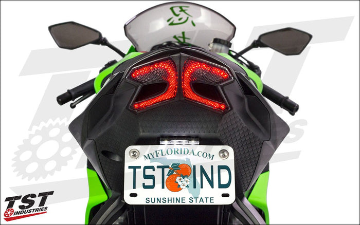 Awesome look when the taillight is in running light mode (shown here)