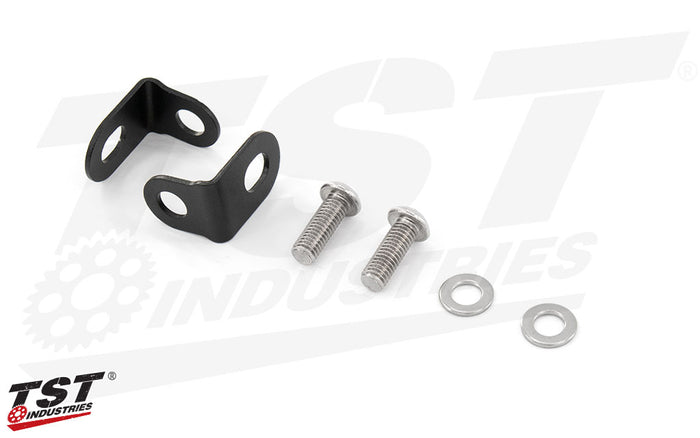 TST Low-Mount Rear Pod Turn Signal Mounting Kit for Yamaha XSR900 2022+ - What's Included