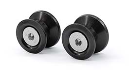 TST M8 Anodized Aluminum Swingarm Spools