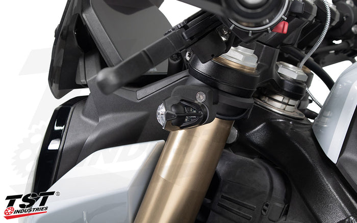 Aggressive design with bright LED output and plug-and-play installation.