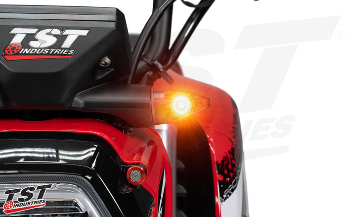 Bright SMD style LED illuminates during turn signal activation.
