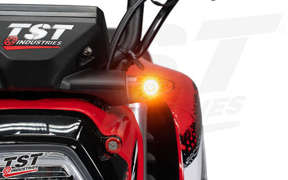 Bright SMD style LED illuminates during turn signal activation.