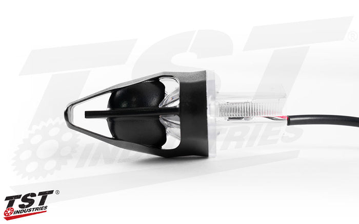 The MECH-GTR Front Turn Signals look amazing from every angle! (Clear shown)