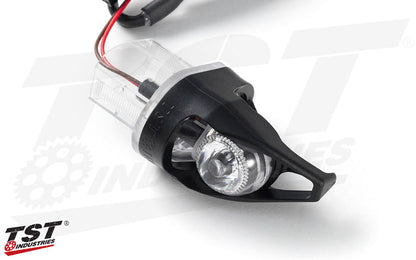 The sophisticated and aggressive design of the MECH-GTR Turn Signals match the Yamaha FZ8 aesthetic.