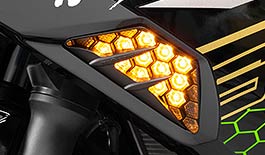 TST Nexus LED Front Turn Signals for Kawasaki Ninja 400 2018-2023
