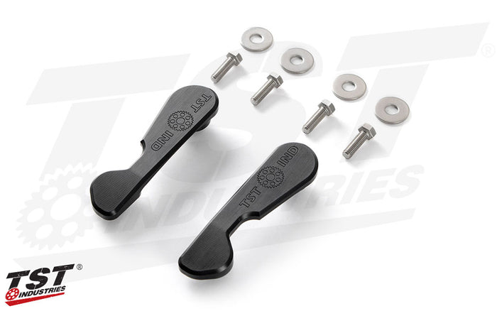 TST Passenger Peg Block-Off Blanking Plates for Yamaha YZF-R6 2017-2020