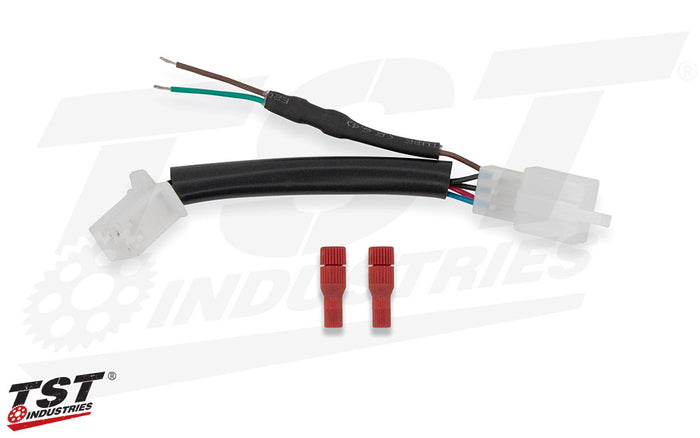 TST Plug and Play Diode Module for LED Turn Signals - Yamaha TW200 (For models with Turn Signal Running Lights)