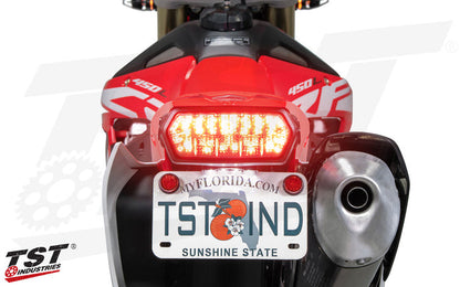 Extremely bright LEDs provide ample light output.