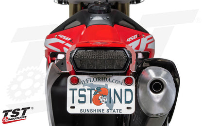 Clean up the tail section of your Honda CRF450L / CRF450RL.