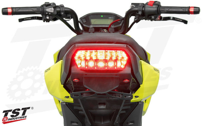 Extremely bright LEDs provide ample light output.