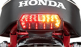 TST Programmable and Sequential LED Integrated Tail Light for Honda Monkey 2019-2021