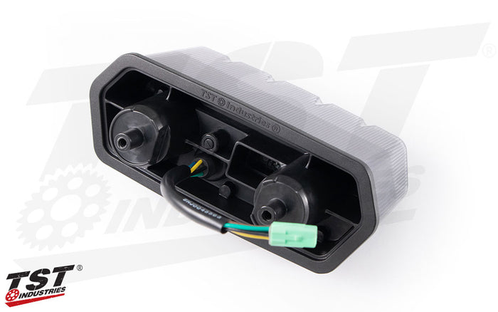 Easy to reach button enables you to select the programmable light mode that suits your style