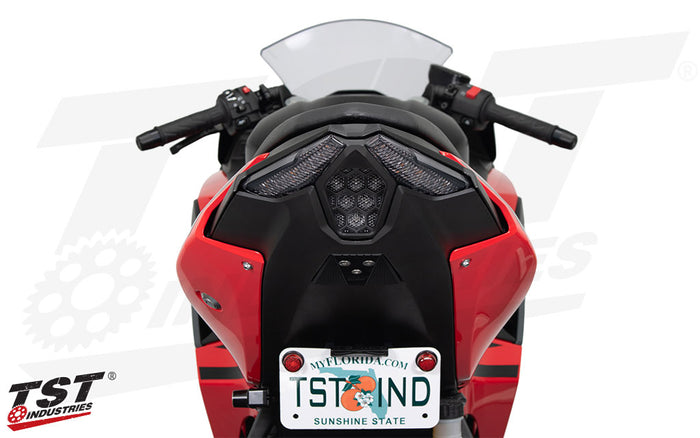 Exclusive design that completely reimagines the Ninja 500 / Z500 tail light.