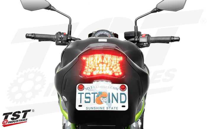 Comprised of super bright LEDs to ensure you're seen.