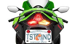 TST Programmable and Sequential LED Integrated Tail Light for Kawasaki ZX-10R 2021-2025