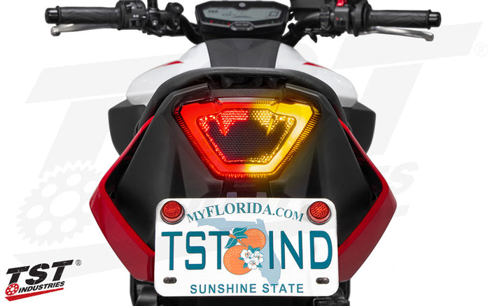 Built in turn signals enable you to ditch the bulbous stock signals.