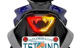 TST Programmable and Sequential LED Integrated Tail Light for Yamaha MT-07 2021-2024