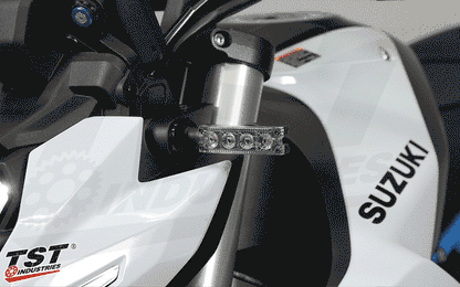 TST Quadrix Signals feature a sequential light pattern and built in running light circuit.