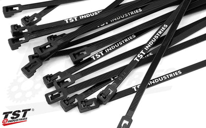 Each pack includes 20 Reusable 8 inch Zip Ties.