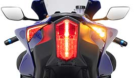TST Sequential LED Integrated Tail Lights for Yamaha YZF-R7 2022-2025
