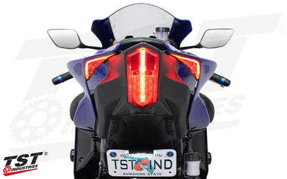 TST LED Integrated Tail Lightings for Yamaha YZF-R7 2022-2025