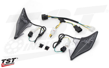 What's included in the TST LED Integrated Tail Light Kit for Yamaha YZF-R7 2022-2025.