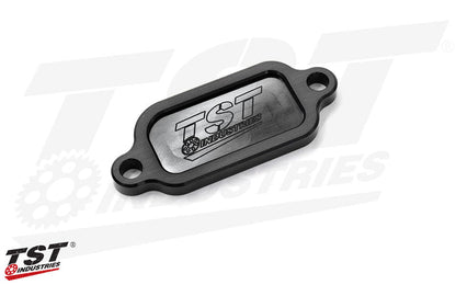 High grade CNC machined aluminum construction features a durable black anodized finish.