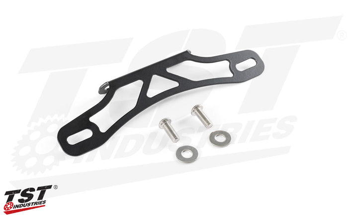 Receive our lightweight fender eliminator bracket and corrosion resistant hardware.