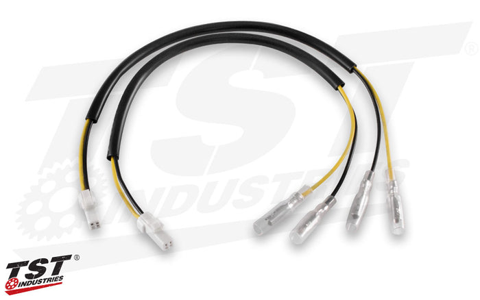 TST Turn Signal Plug 2-2 Harness Converters for Select Motorcycle Models