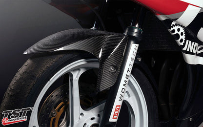 We utilize our Carbon Fiber Front Fender on our championship winning TST R3 Superbike.