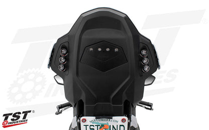 Seal off the gap left on the 2023 S1000RR undertail with a gorgeous CNC machined closeout.