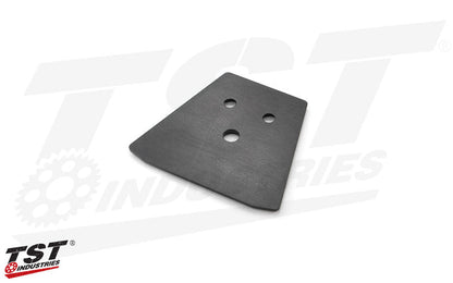 CNC machined from high quality aluminum.