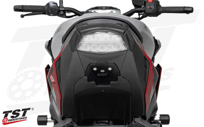 The TST Undertail Closeout is precision CNC machined with a cool looking texture and black anodized finish.