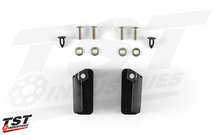 What's included in the TST Industries Undertail Closeout kit for the 2017-2020 Yamaha FZ-09.