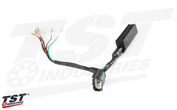 Plug and play installation into the BMW factory wire harness.