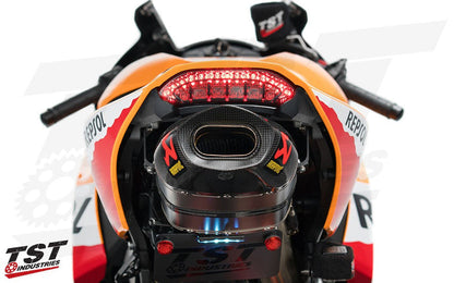Upgrade your 2013+ CBR600RR with an all new lens design and 9 different light modes.
