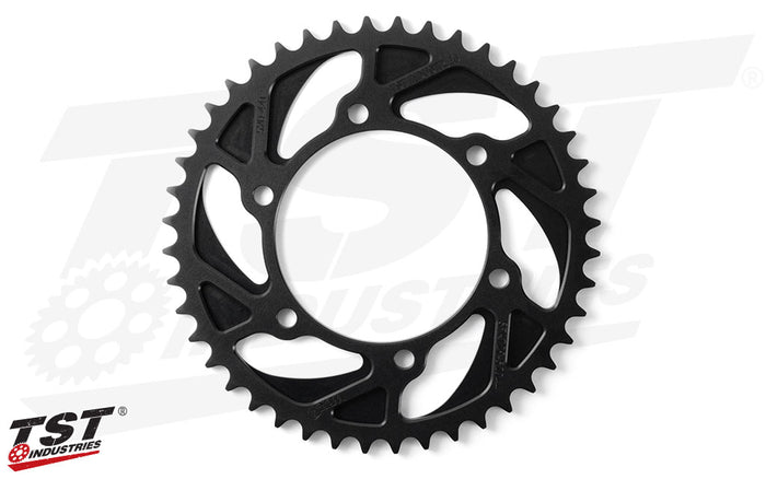 Ultra lightweight 7075-T6 aluminum alloy construction.